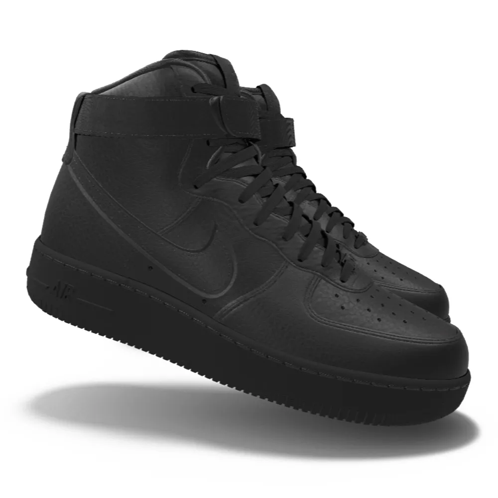 Asics White Running Shoes $250 NIB NEW Mens Nike Air Force 1 Triple Black Leather Custom High Top Shoes