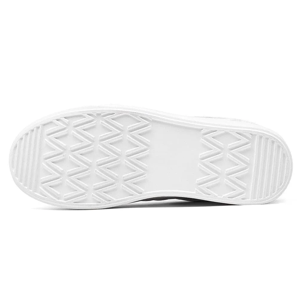 8 CM / 3.15 Inches CMR CHAMARIPA Elevator Shoes - Elevate Your Style with Women's White Wedge Sneakers - Boost Your Height Jaclar Sneakers