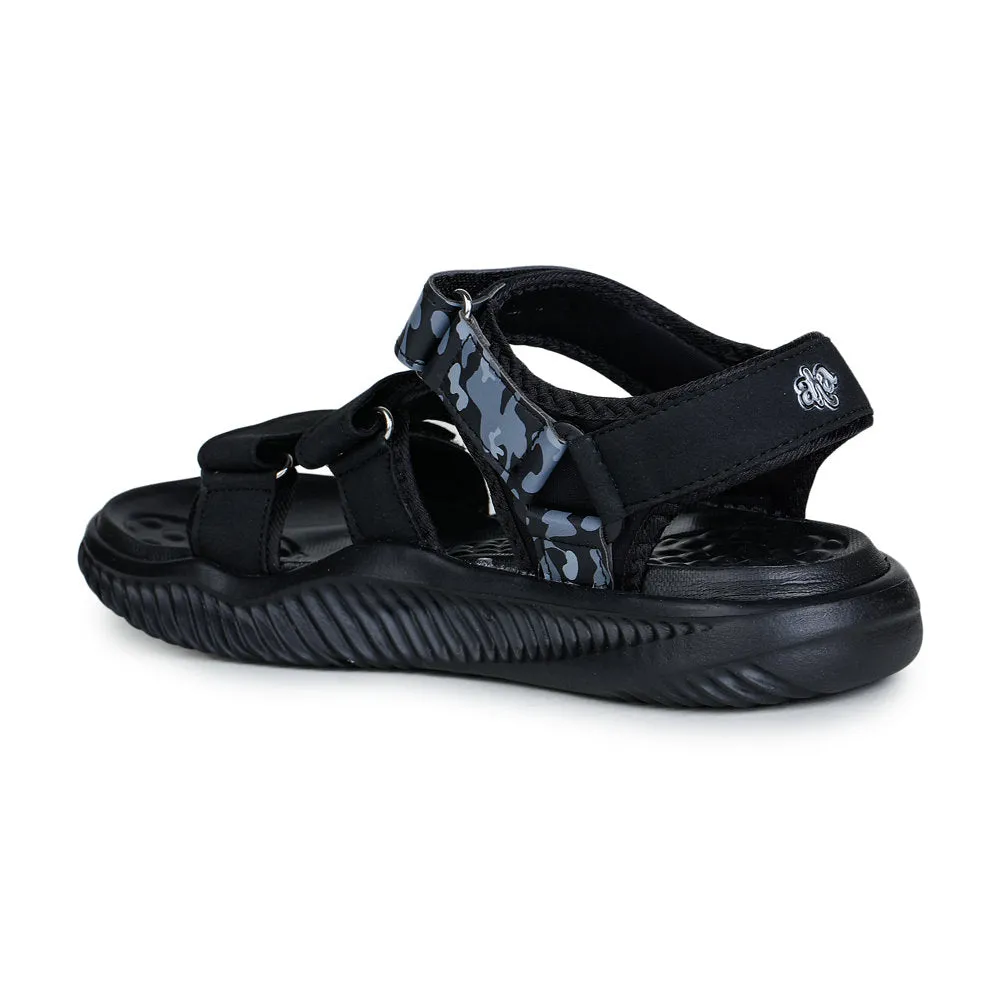 A-HA Casual Black Sandals For Men STAMINA-9 By Liberty Sandals Negril Jamaica