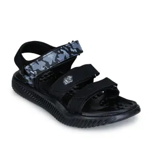 A-HA Casual Black Sandals For Men STAMINA-9 By Liberty Sandals Caribbean Locations