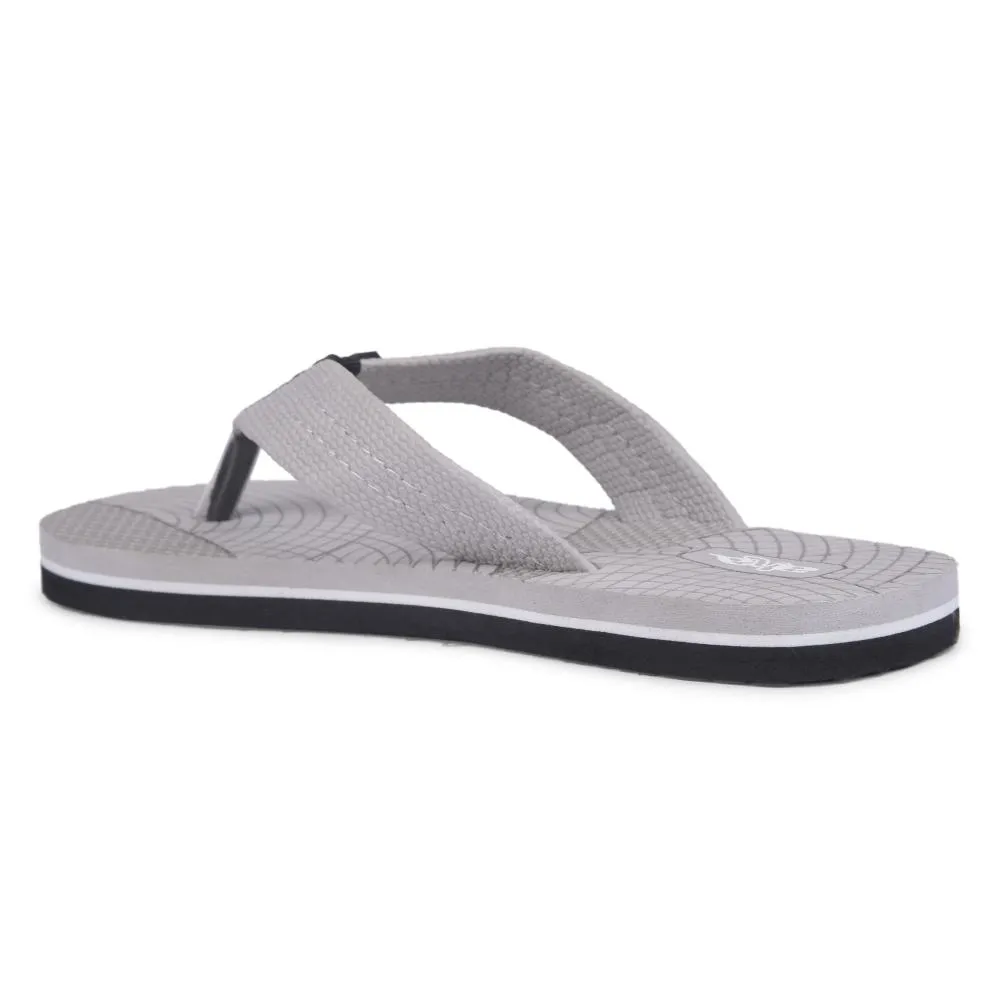 A-HA Casual Grey Flip Flop For Men ORTHO-20 By Liberty Well Worn Sandals