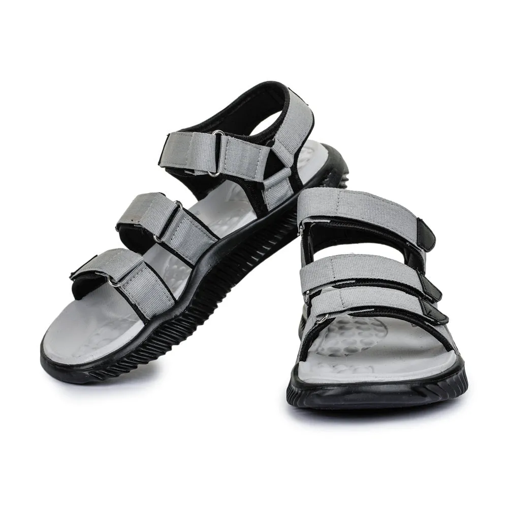 Floopi Sandals A-HA Casual Grey Sandals For Men STAMINA-4E By Liberty