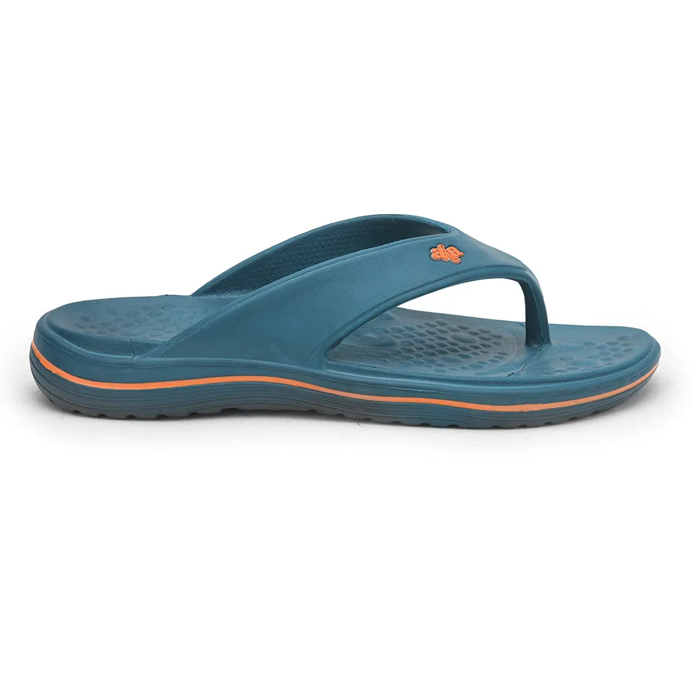A-HA Casual Teal Blue Flip Flop For Men BEACHTIME By Liberty By Laundry Sandals