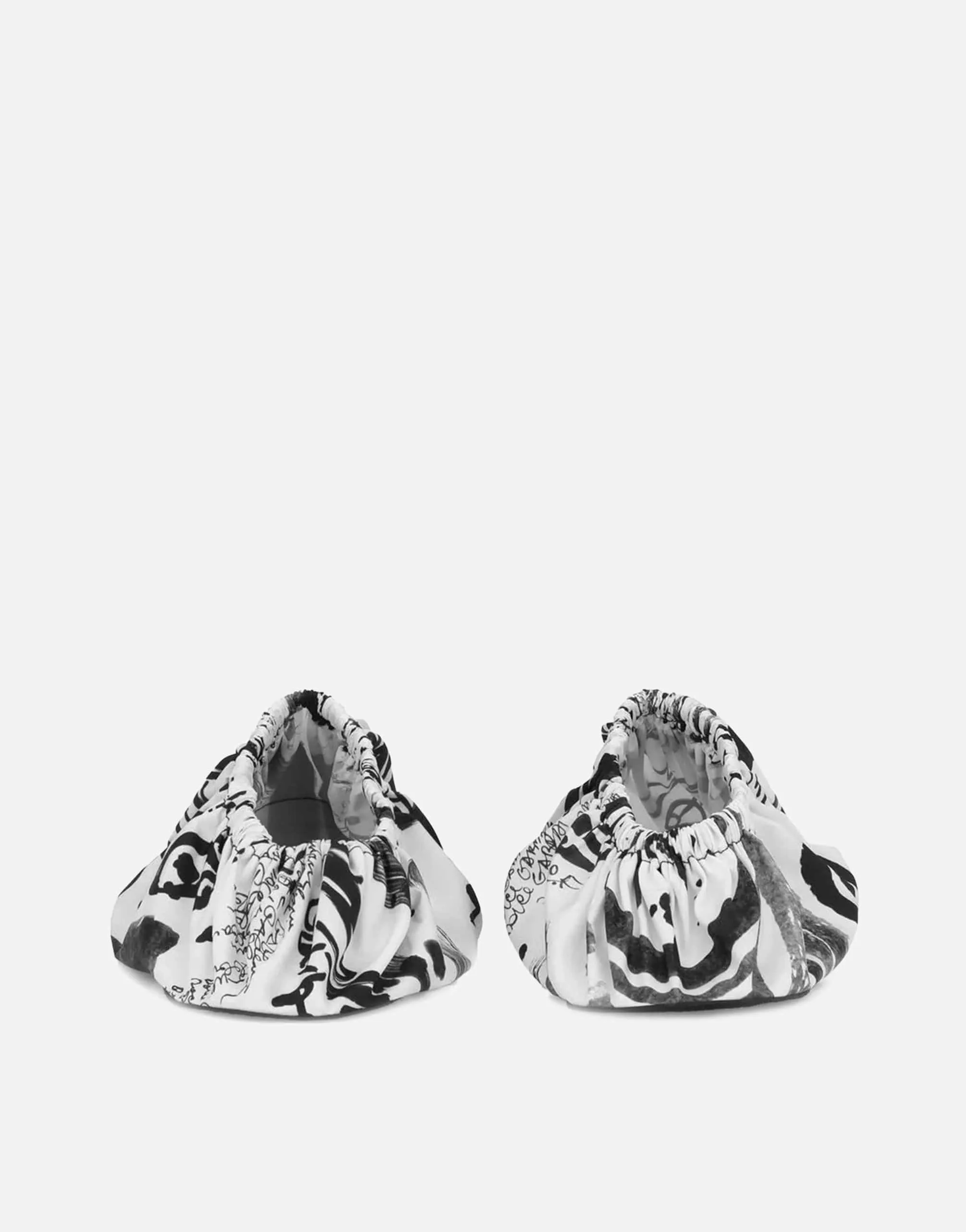 Comfy Ballet Flat Shoes Abstract-Print Slip-On Shoes