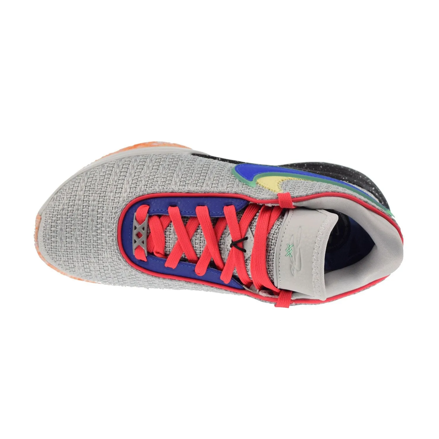 Asics 2016 Running Shoes Nike LeBron XX Big Kids' Shoes Light Silver-Hyper Royal-Lemon Chiffon