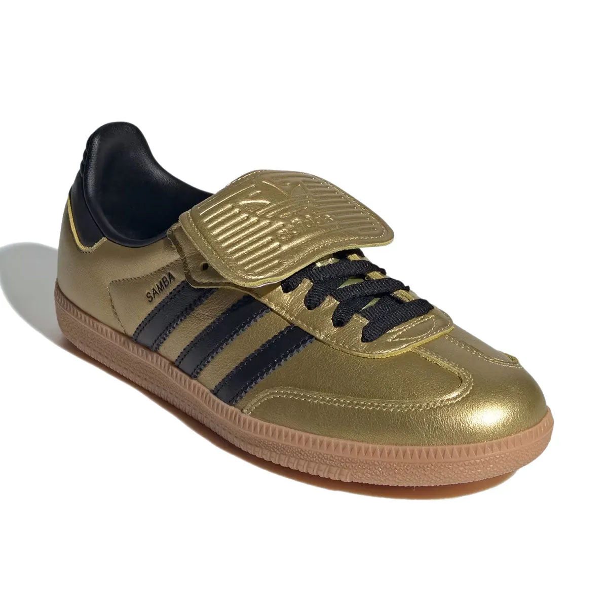 Adidas Tour360 22 Golf Shoes adidas - SAMBA LT W Gold Metallic/Core Black/Gum JH5708