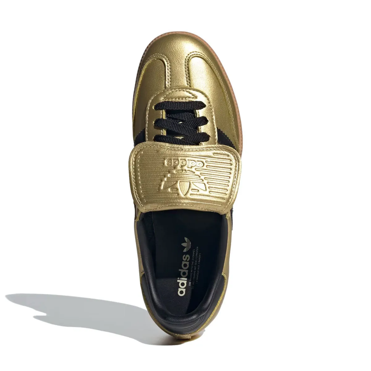 Adidas Messi Indoor Soccer adidas - SAMBA LT W Gold Metallic/Core Black/Gum JH5708