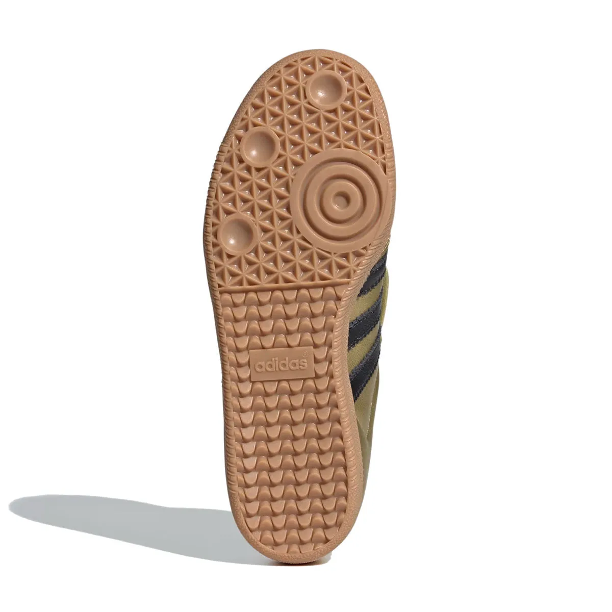 adidas - SAMBA LT W Gold Metallic/Core Black/Gum JH5708 Adidas Gazelle Athletic Shoe