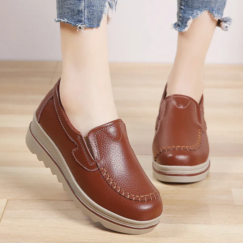 Comfortable Casual Leather Shoes for Women True Religion Casual Shoes
