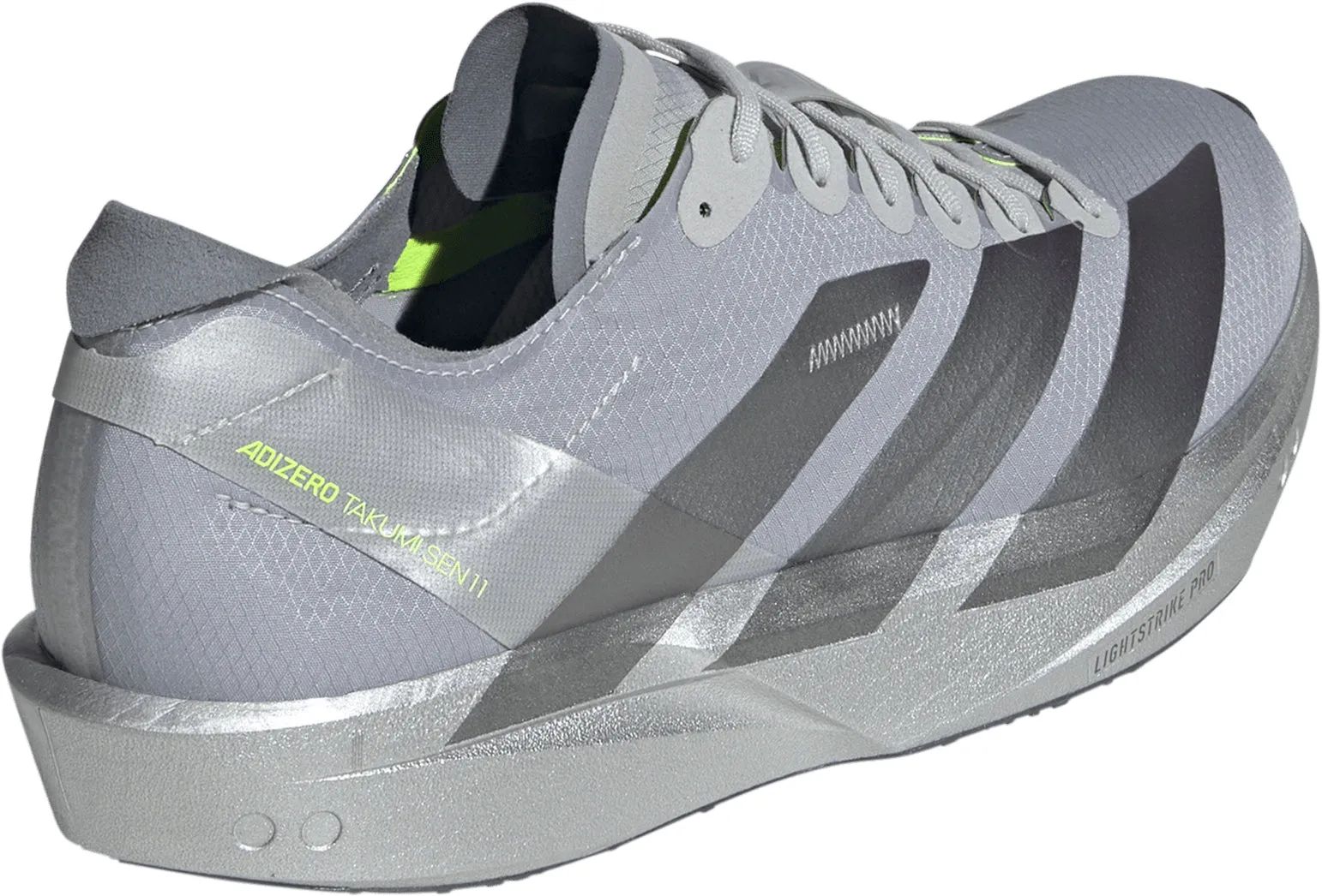 adidas Adizero Takumi Sen 11 Mens Running Shoes - Silver Spring Adidas Shoes