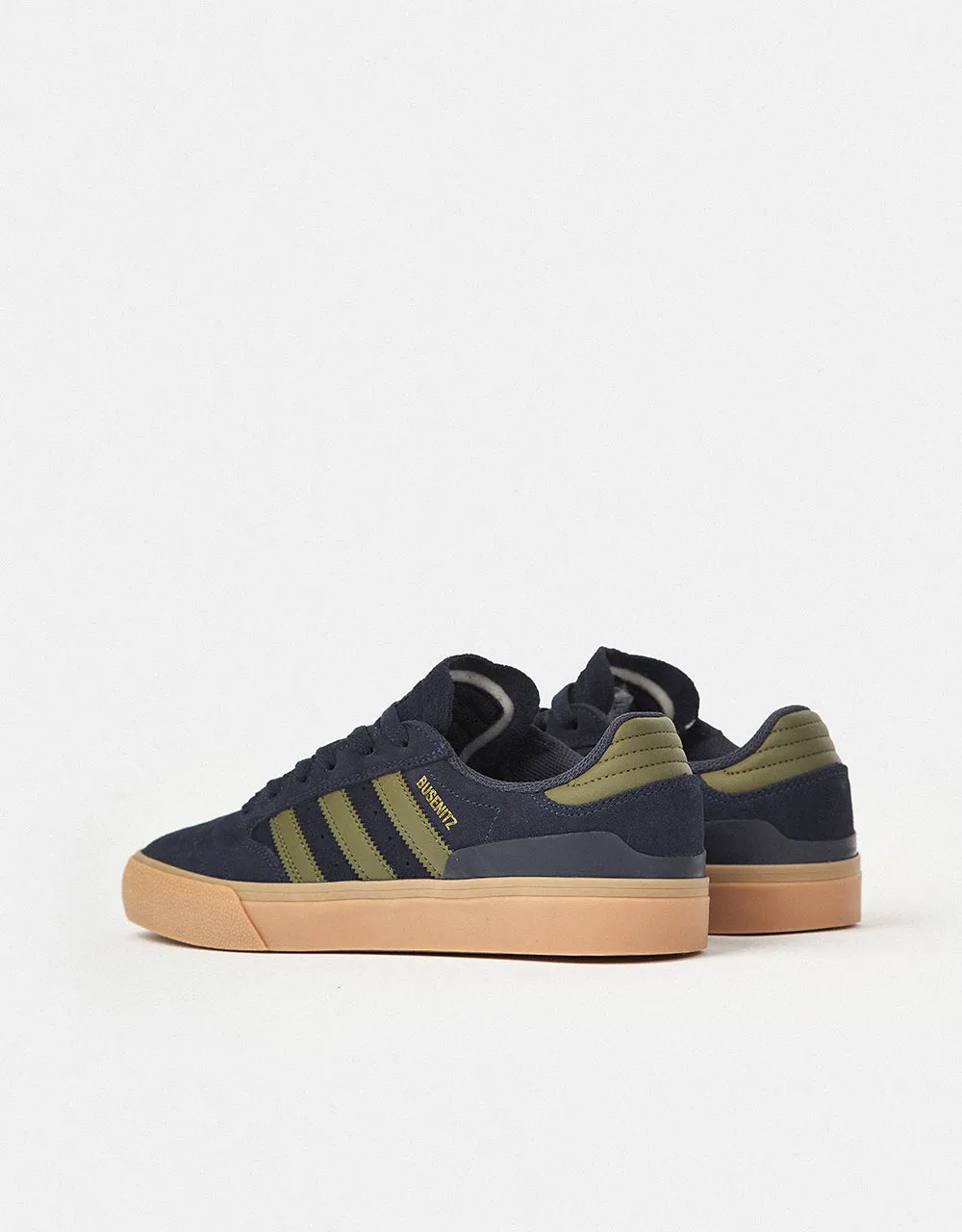 Adidas Fabela Zone 2.1 Field Hockey Shoes adidas Busenitz Vulc II Skate Shoes - Legend Ink/Olive Strata/Gold Metallic