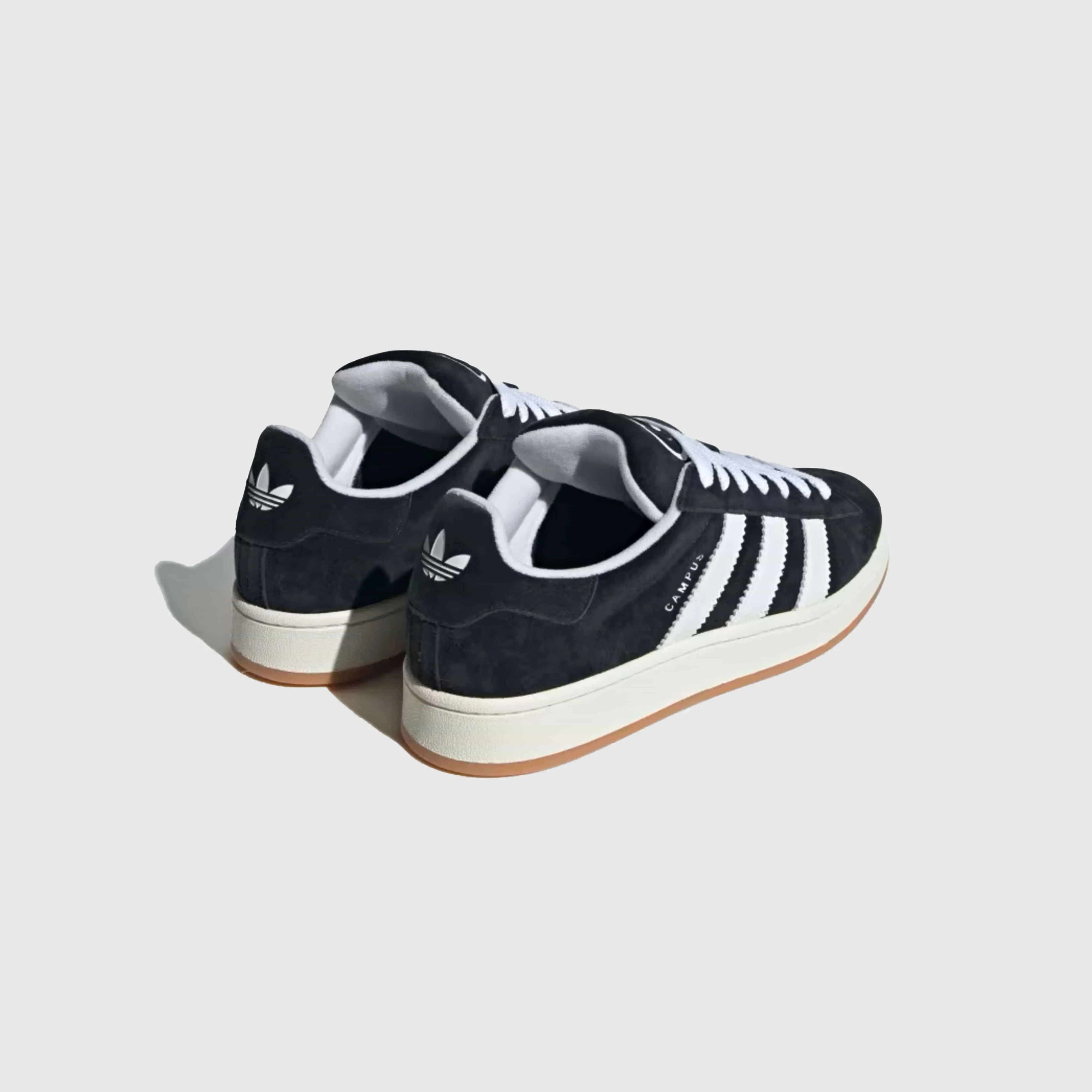 Adidas Campus 00s - Core Black / Cloud White / Off White Cow Print Adidas Shoes
