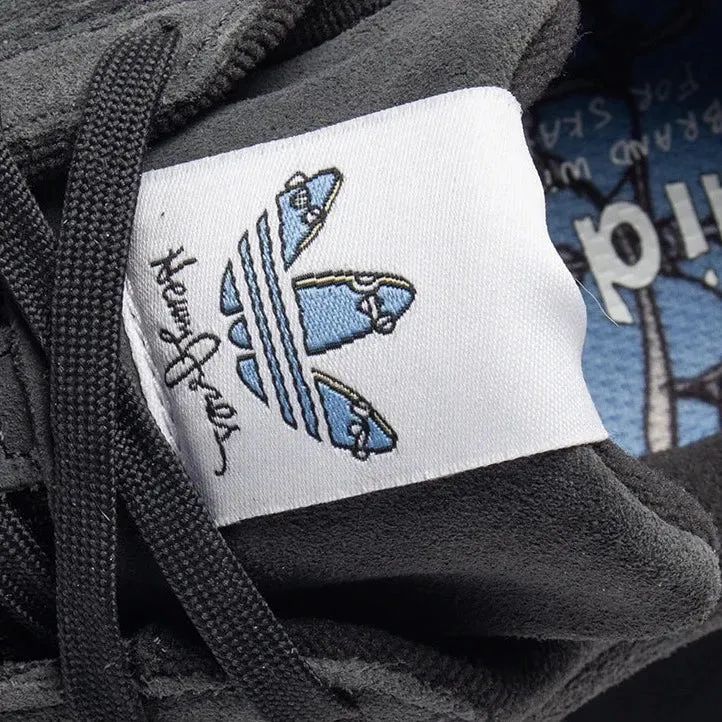 Adidas Slip On Tennis Shoe ADIDAS CAMPUS ADV X HENRY JONES CARBON / WHITE / LIGHT BLUE