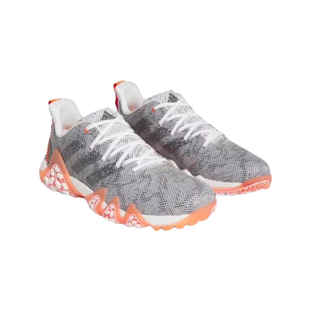 Adidas Yeezy Shoes Adidas Codechaos Men's 2022 Spikeless Shoes - Grey/Orange