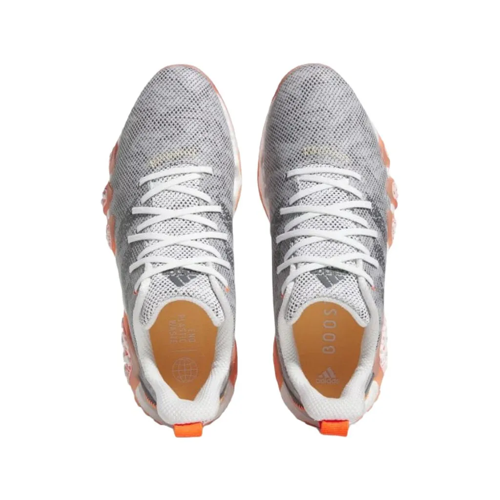 Adidas Codechaos Men's 2022 Spikeless Shoes - Grey/Orange Skull Adidas Shoes