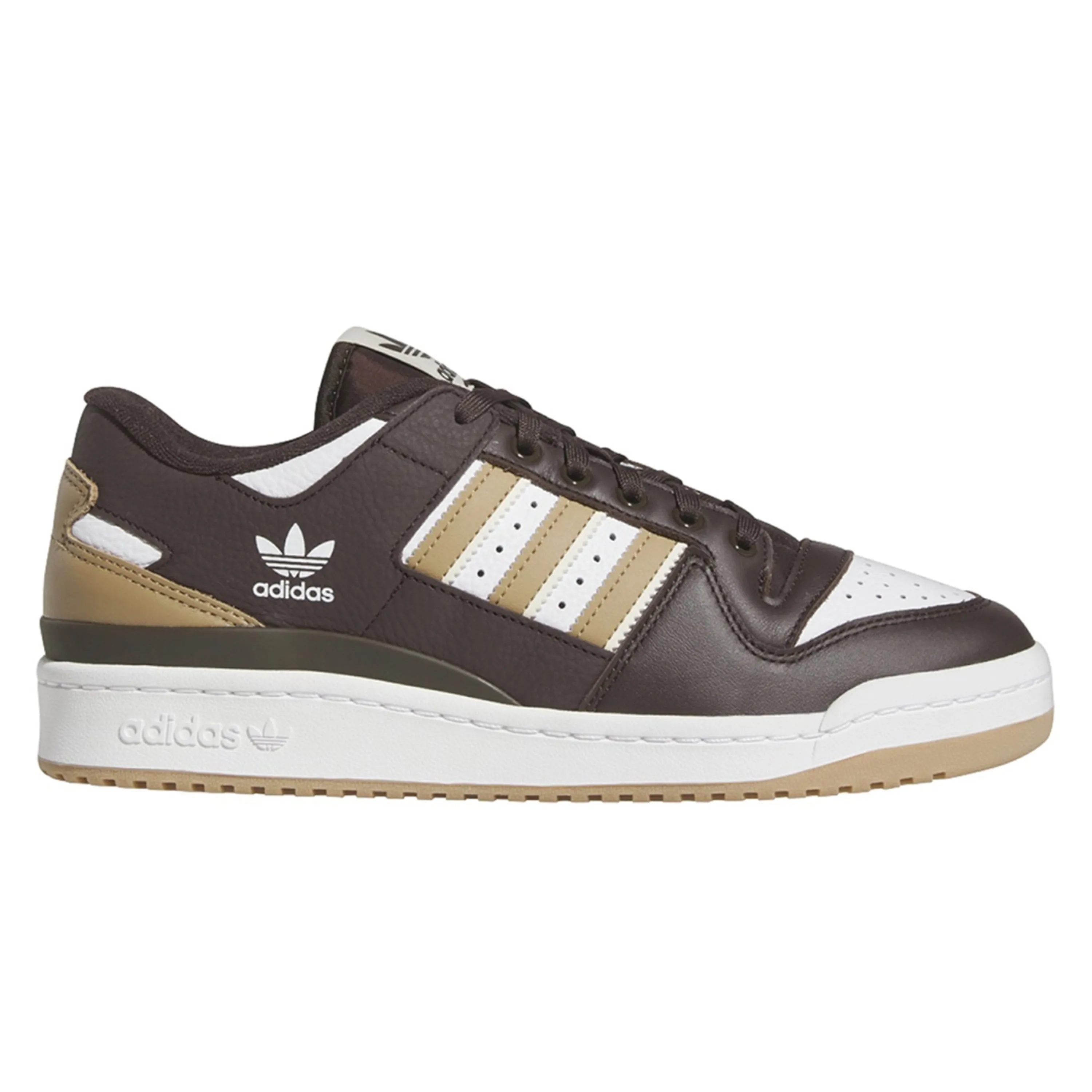 ADIDAS FORUM 84 LOW ADV DARK BROWN / ECRU TINT / WHITE Adidas Shoe Storage