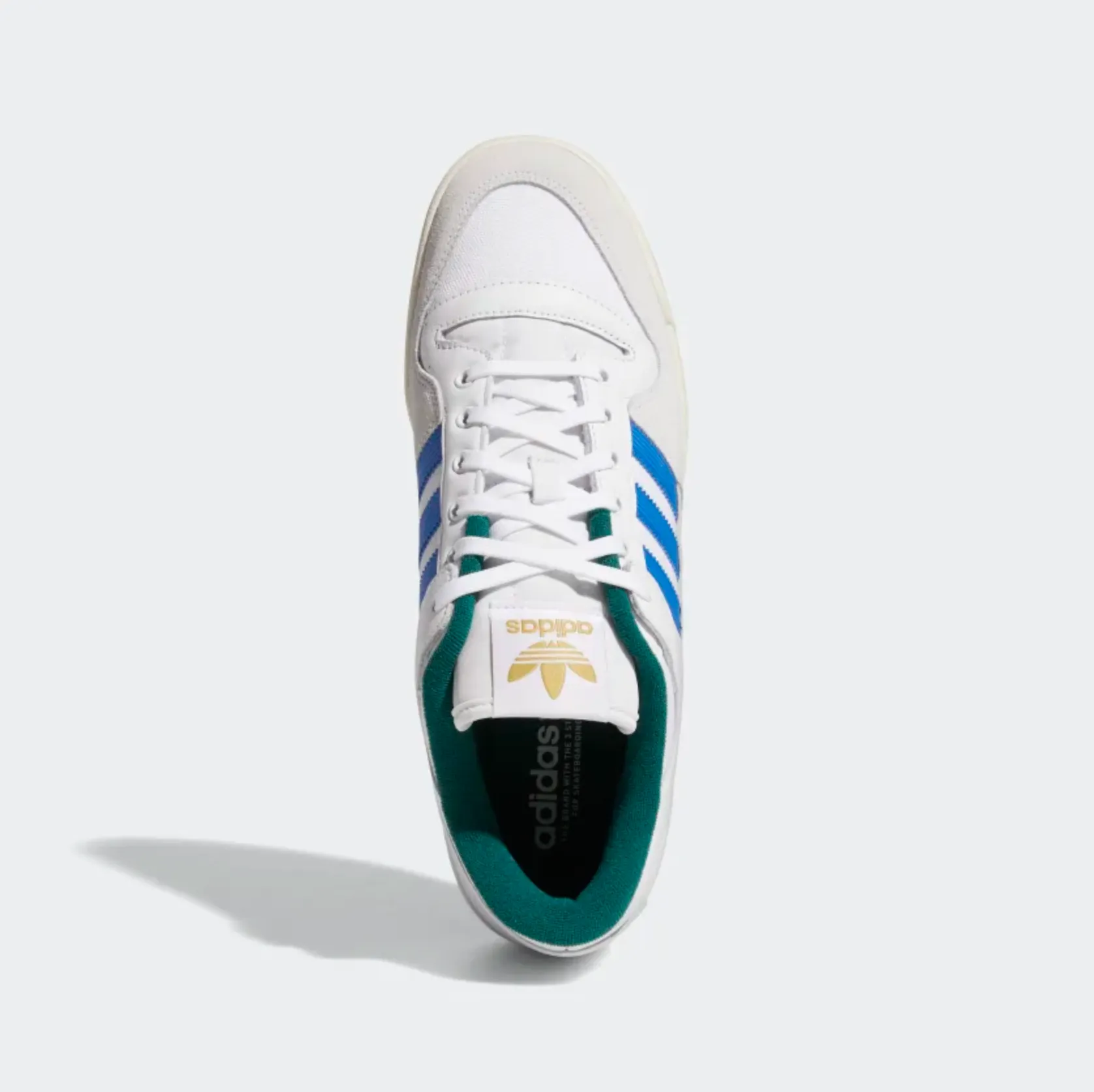 Adidas Ozweego Running Shoes ADIDAS FORUM 84 LOW ADV WHITE/ BLUEBIRD / GREEN