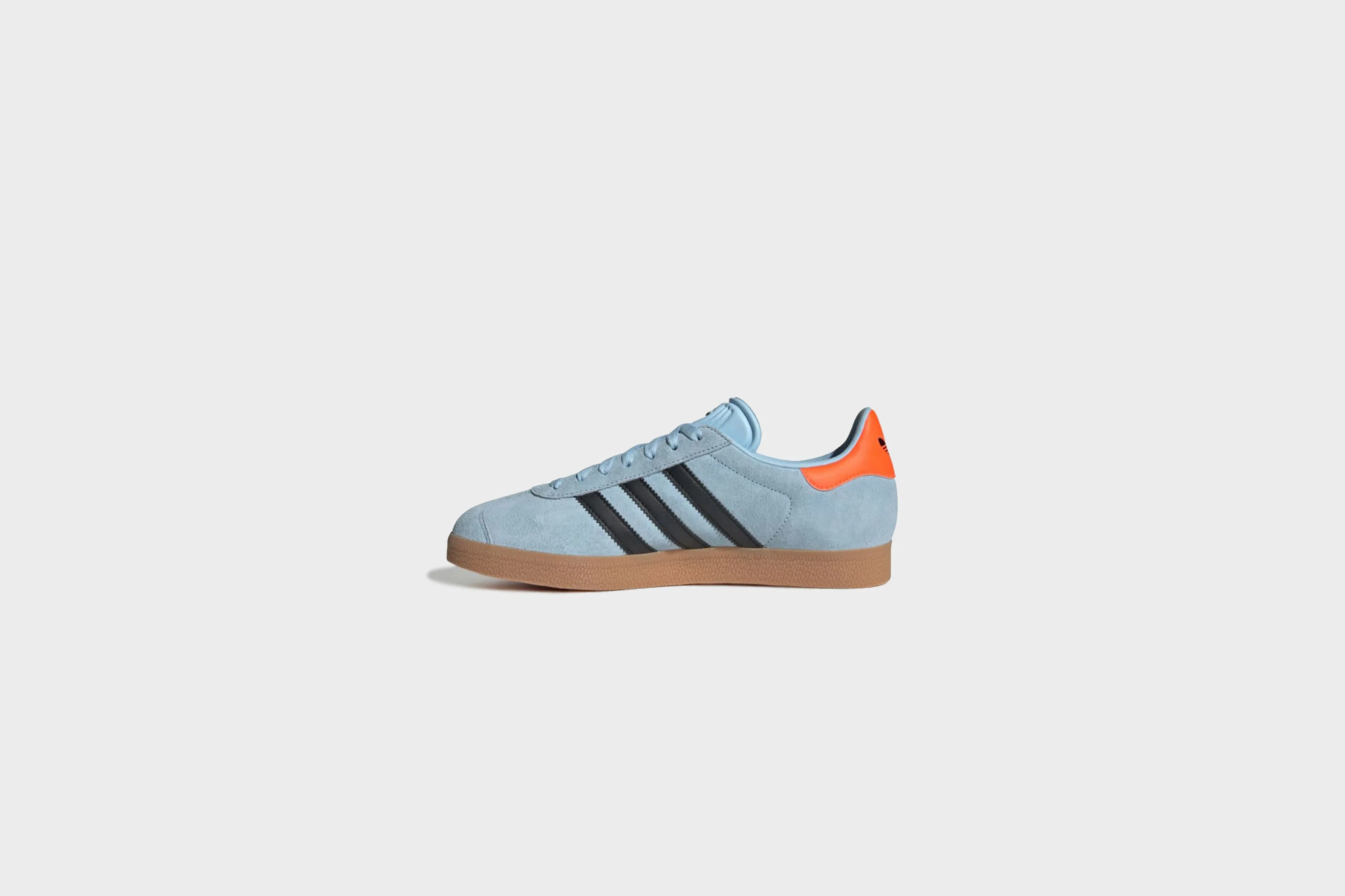 Shoes Without Laces Adidas Adidas Gazelle (Clear Sky/Black/Gum 2)