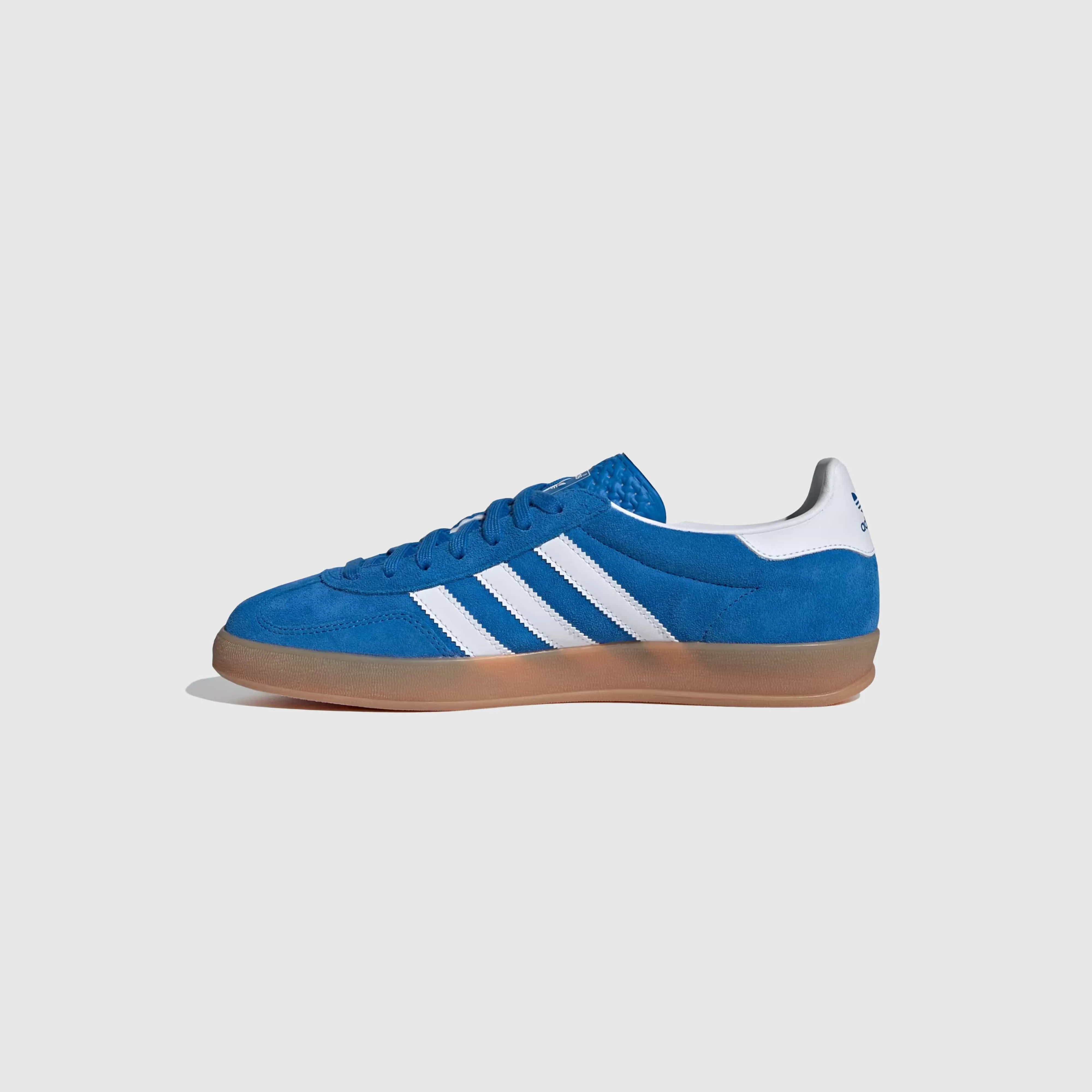 Adidas Gazelle Indoor - Blue Bird / Cloud White / Gum Beyonce New Adidas Shoes
