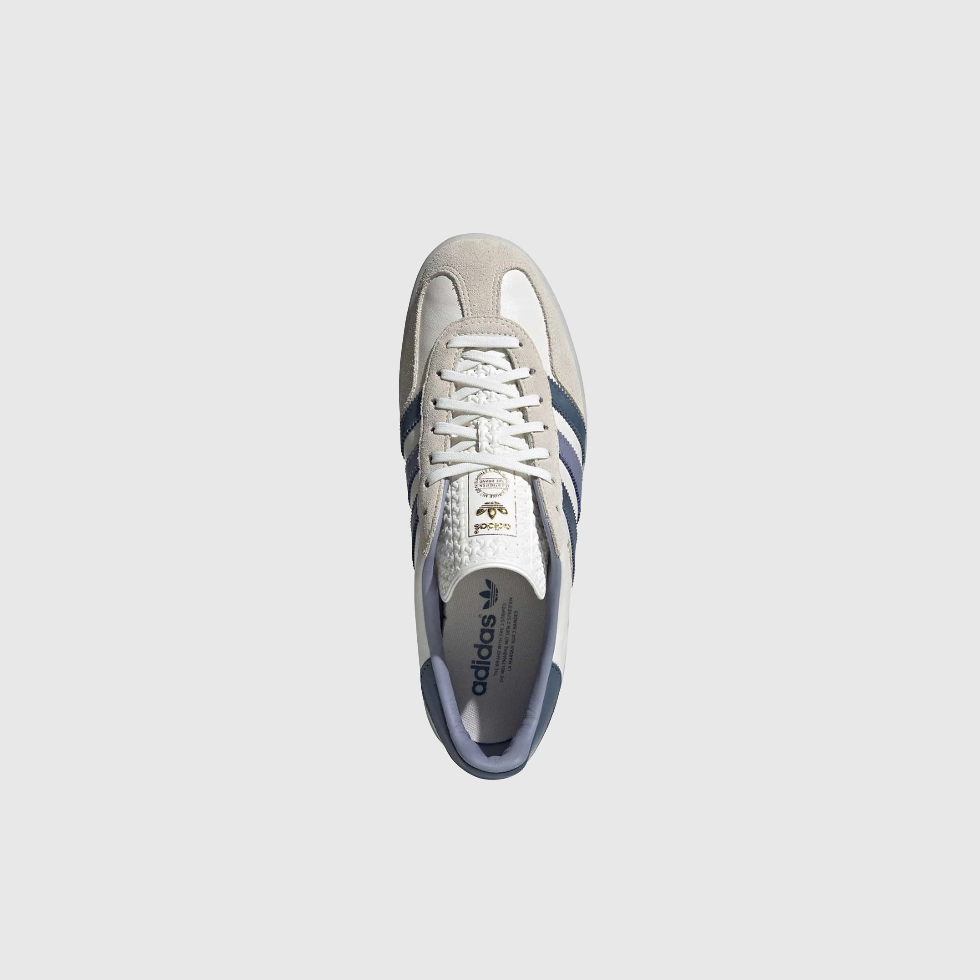 Adidas 3d Printed Shoe Adidas Gazelle Indoor - Core White / Preloved Lilac / Offwhite