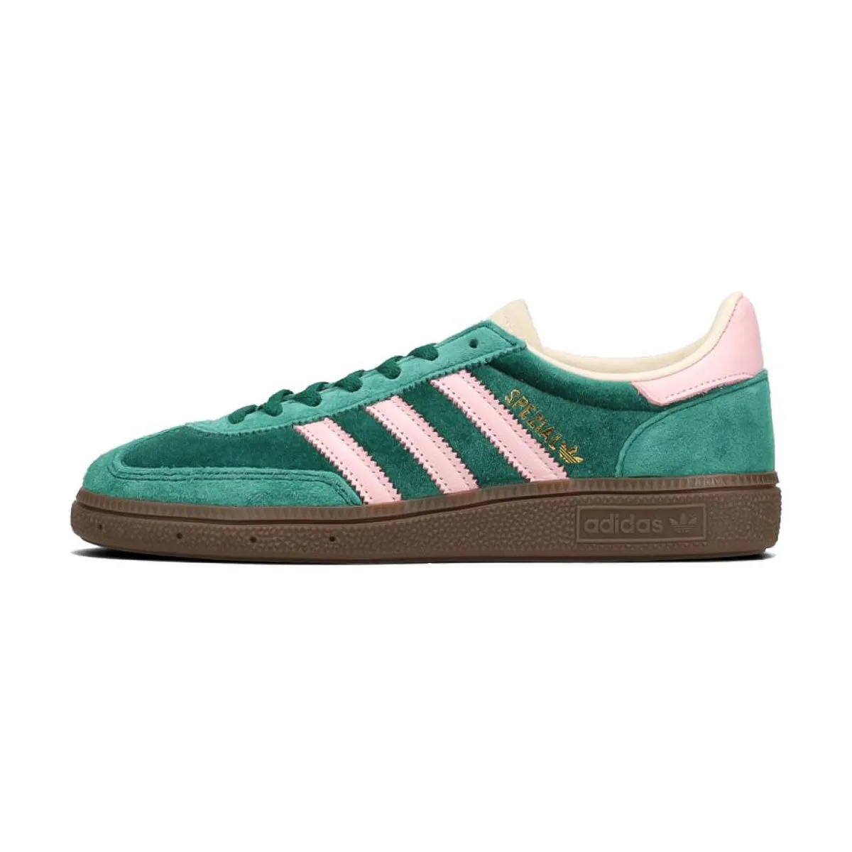Adidas Shoes adidas HANDBALL SPEZIAL W "COLLEGE GREEN/CLEAR PINK/CREAM WHITE"     "//"JI2648