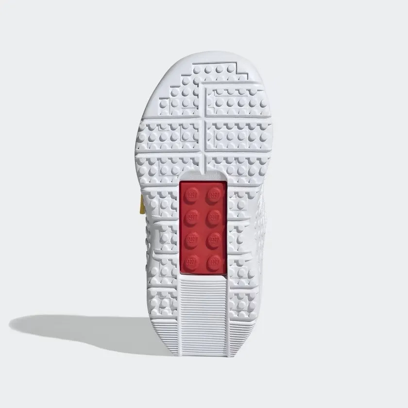Adidas Infant Sportswear X Lego Sport Pro Shoes, Cloud White/Red Racing Shoes Adidas