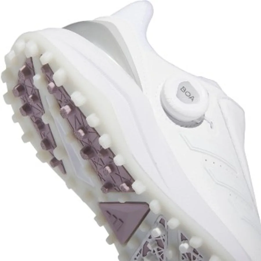 Adidas Ladies SolarMotion Boa 24 Golf Shoe - White Adidas Cloudfoam Racer Slip On Shoes