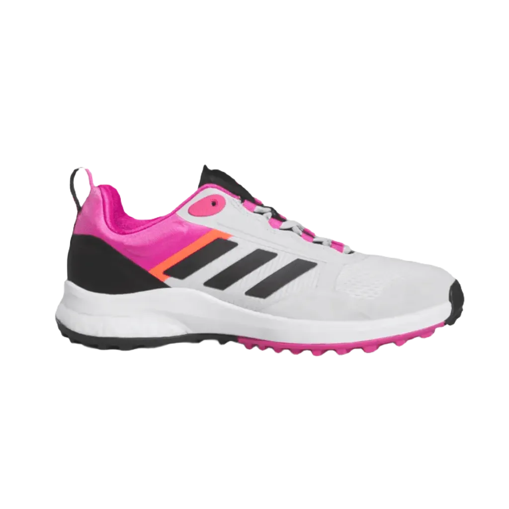 Adidas Ladies Zoysia Golf Shoes - Grey/Pink Adidas Shoe Collaborations