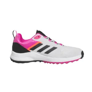 Adidas Ladies Zoysia Golf Shoes - Grey/Pink Adidas Olympics Shoes