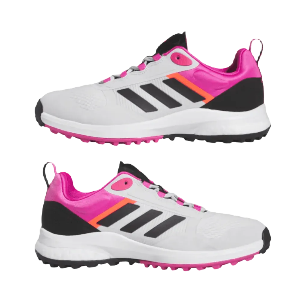Tyshawn Adidas Shoes Adidas Ladies Zoysia Golf Shoes - Grey/Pink