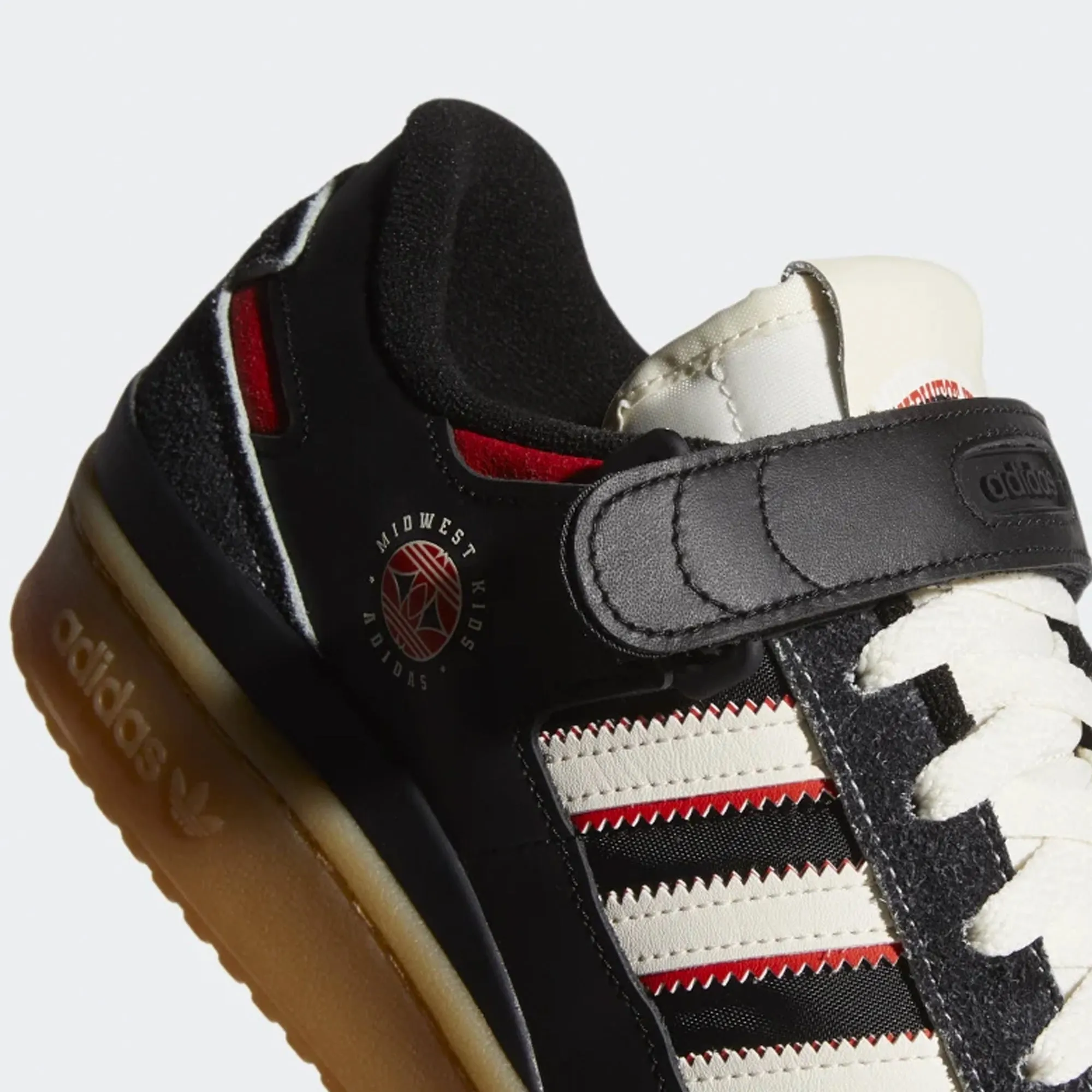 Adidas Mens Forum 84 Lo Midwest Kids Shoes 'CBlack' Adidas X Diesel Shoes