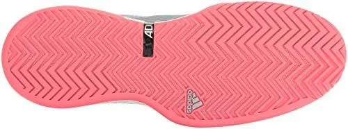 Corduroy Adidas Shoes adidas Men's Adizero Ubersonic 3 Tennis Shoe, Matte Silver/Black/Flash red, 11 M US