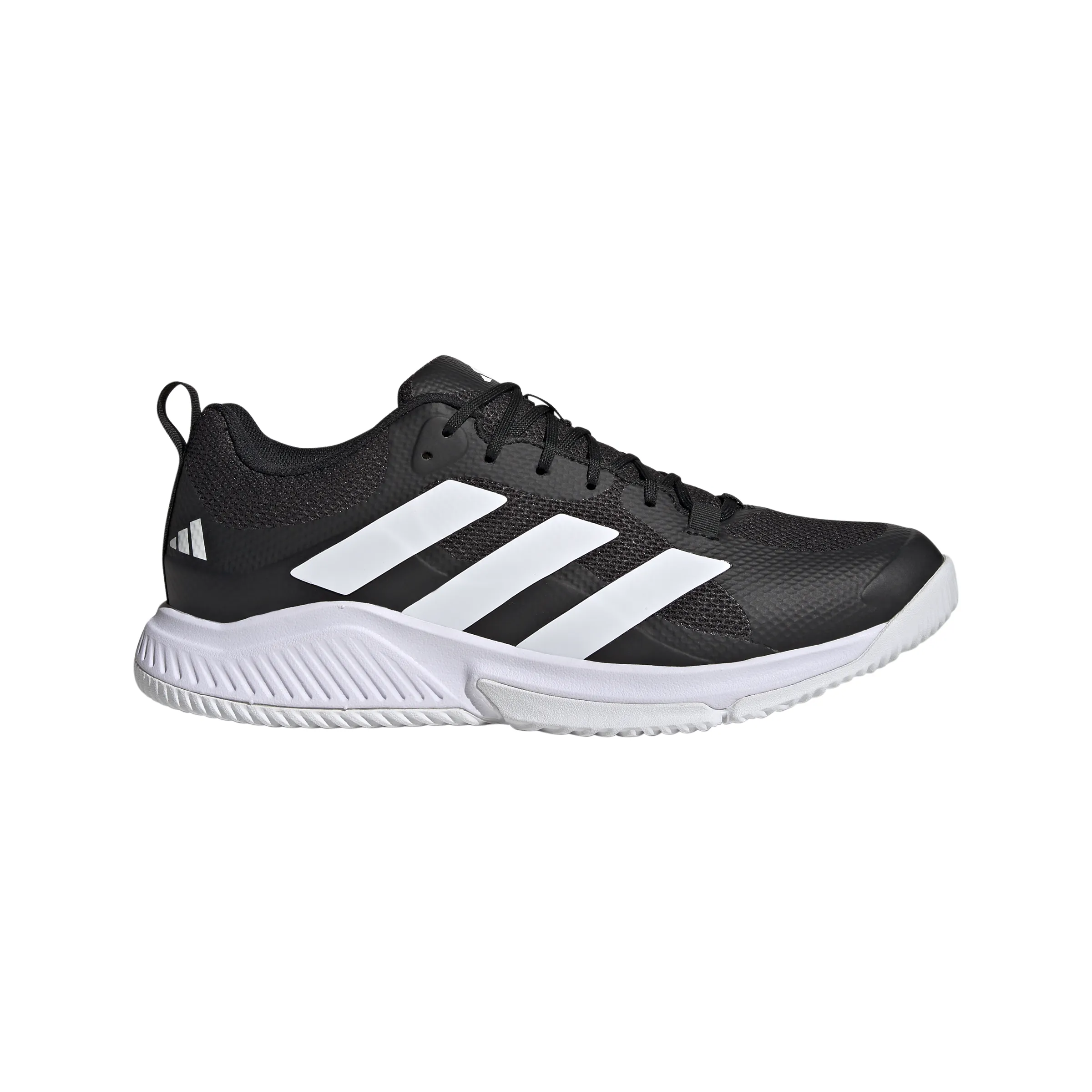 Adidas Washington Huskies Shoes Adidas Mens Court Team Bounce 2.0 - Black/White