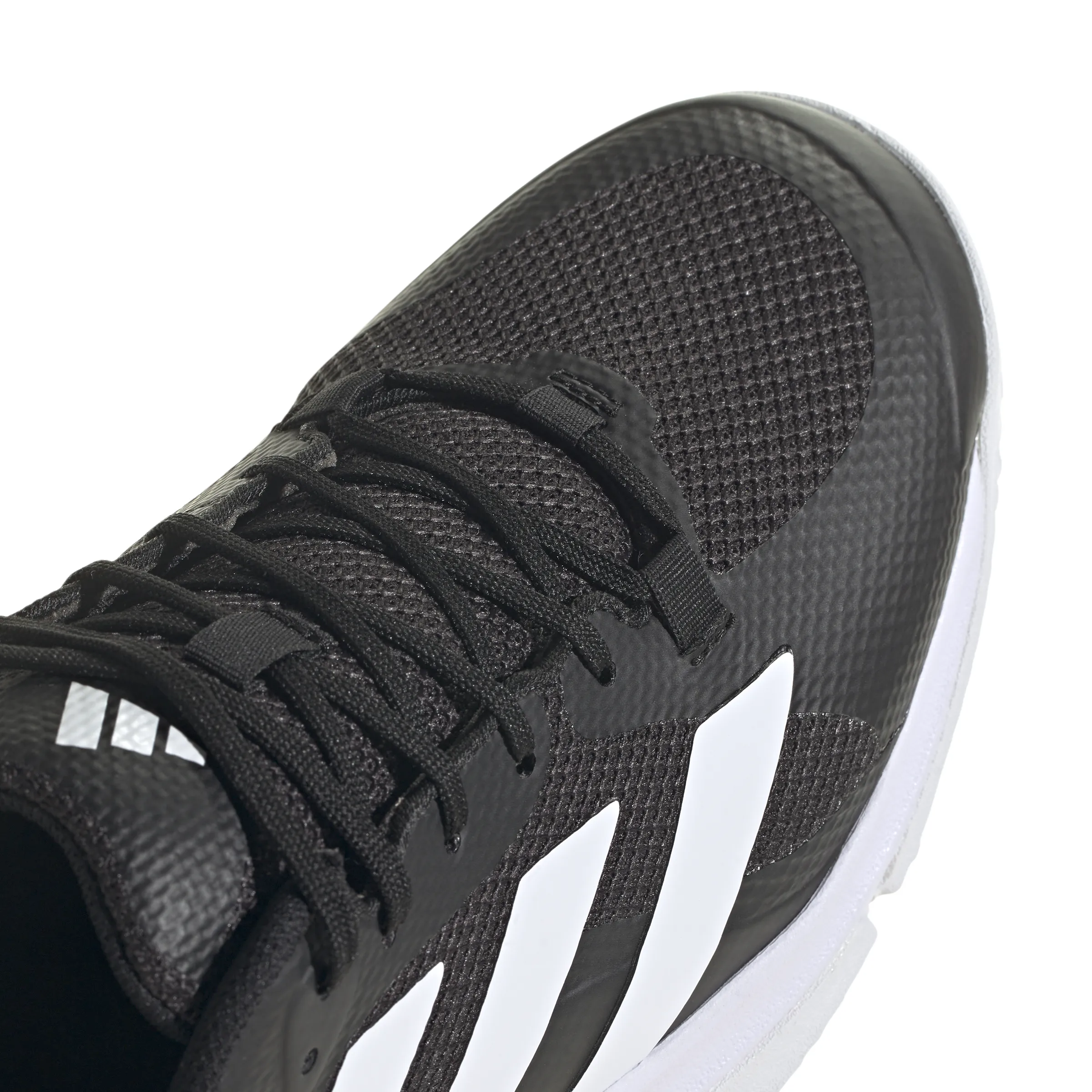 Comfort Shoes Adidas Adidas Mens Court Team Bounce 2.0 - Black/White