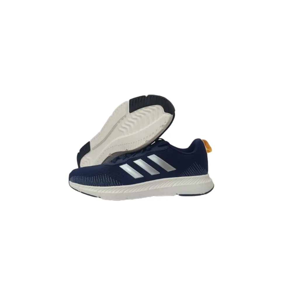 Big Shoes Adidas Adidas Men's Spindrill Running Shoe (Dark Blue/Silver Metallic/Slate)