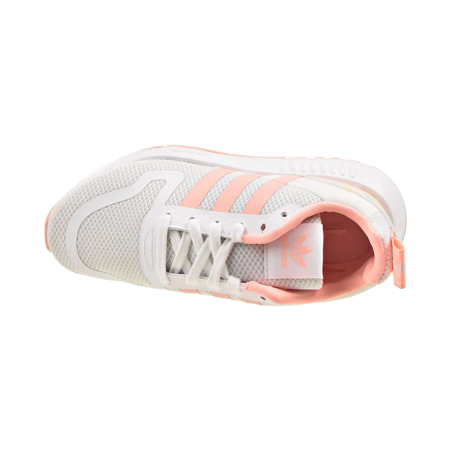Adidas Supernova Rise 2 Running Shoes Adidas Multix Big Kids' Shoes Cloud White-Halo Mint-Haze Coral