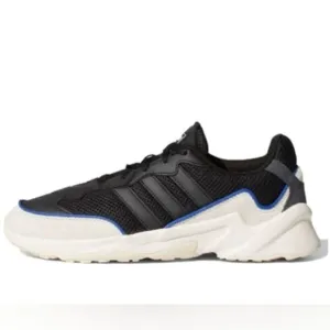 Adidas Neo 20-20 Fx Black Blue White FU6704 Mens Sneakers Running Shoes Size 9.5 Adidas Samoa Vintage Shoes