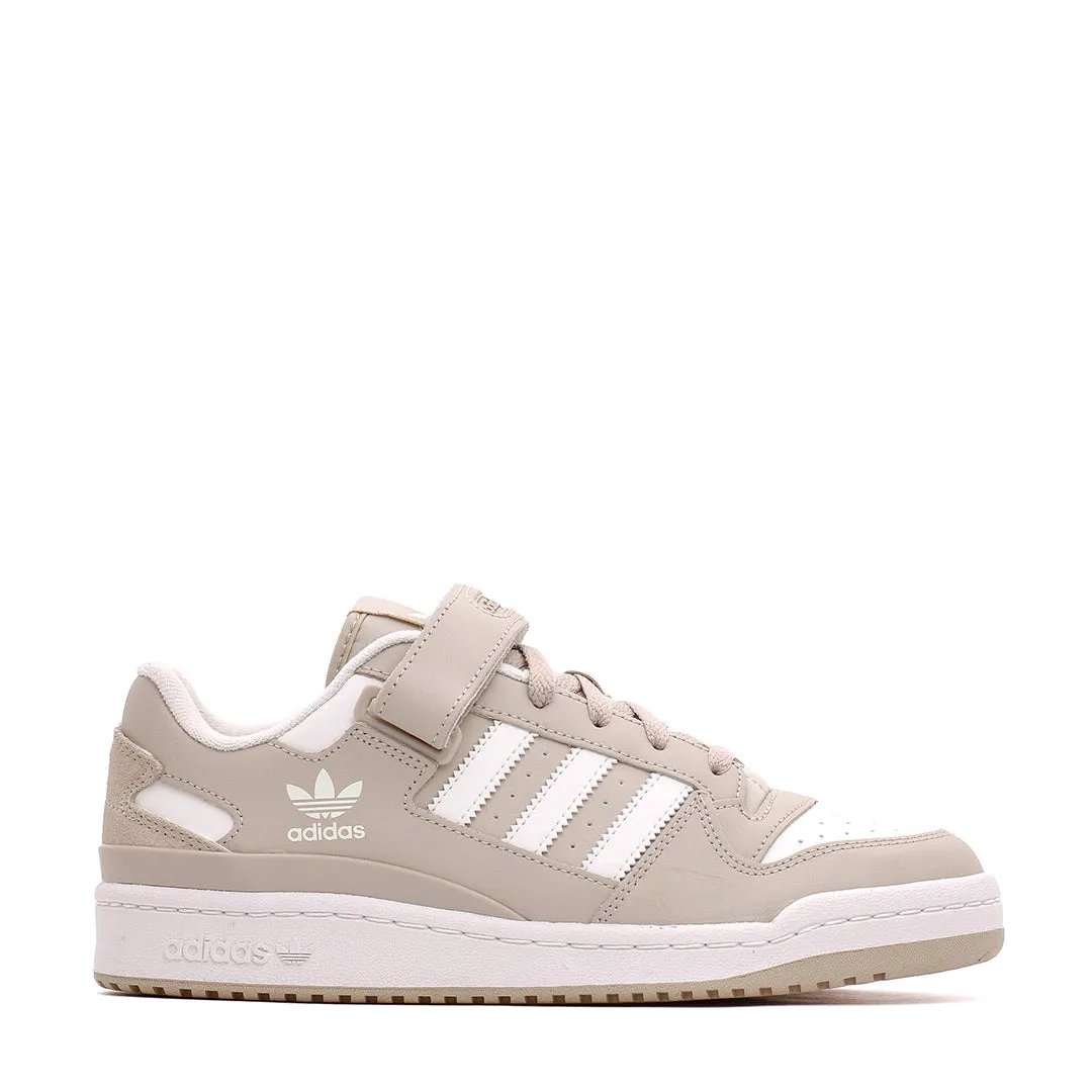Adidas Shoes From Ocean Plastic Adidas Originals Men Forum Low Beige IE7173