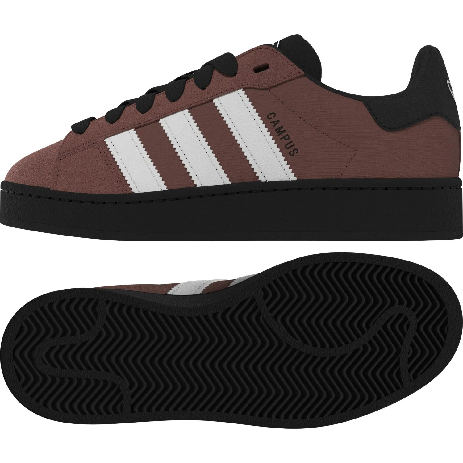 adidas Originals Wild Sepia/Crystal White/Core Black Campus 00S J Sneakers Casual Adidas Shoes