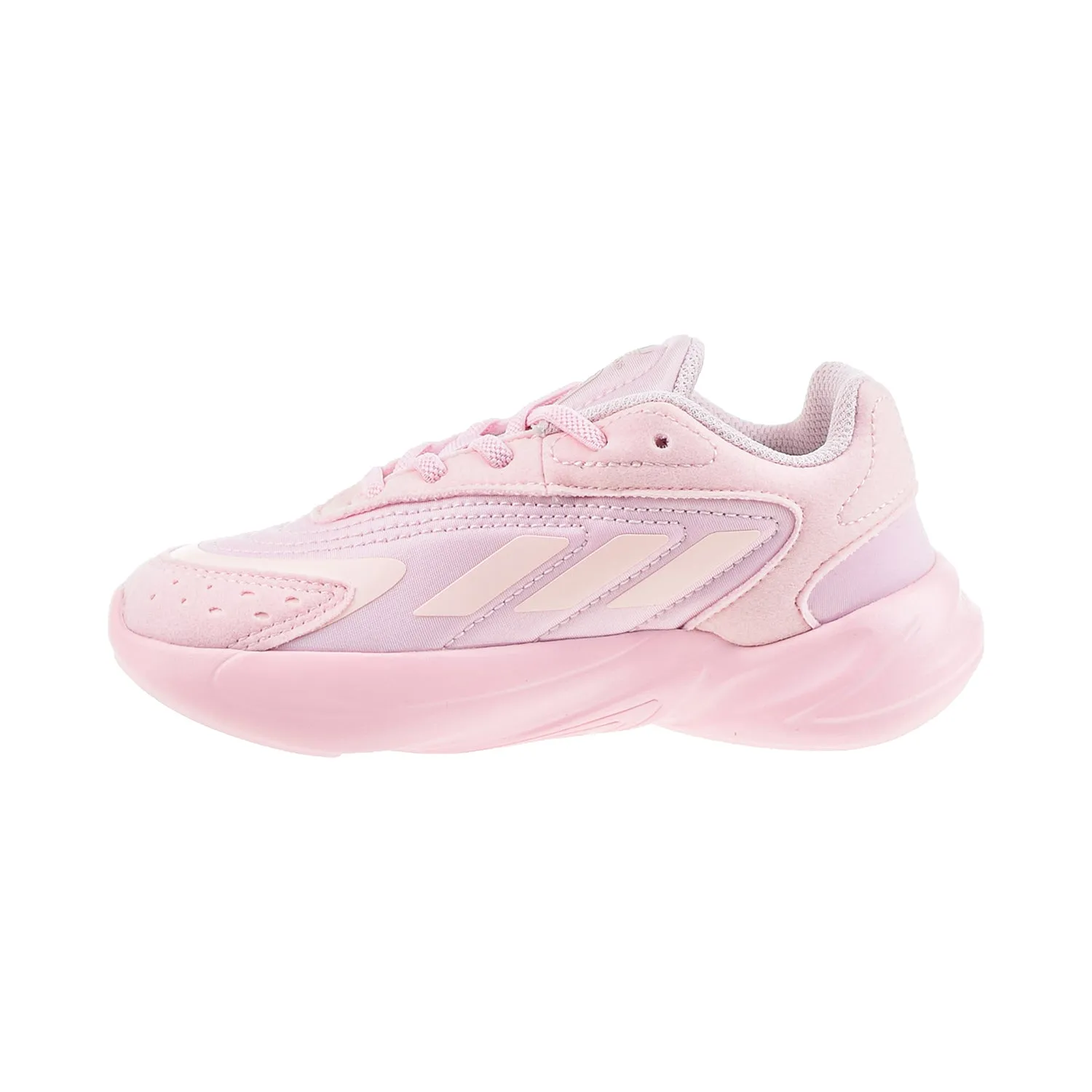Adidas Stripe Shoes Adidas Ozelia EL C Little Kids' Shoes Clear Pink/Core Black