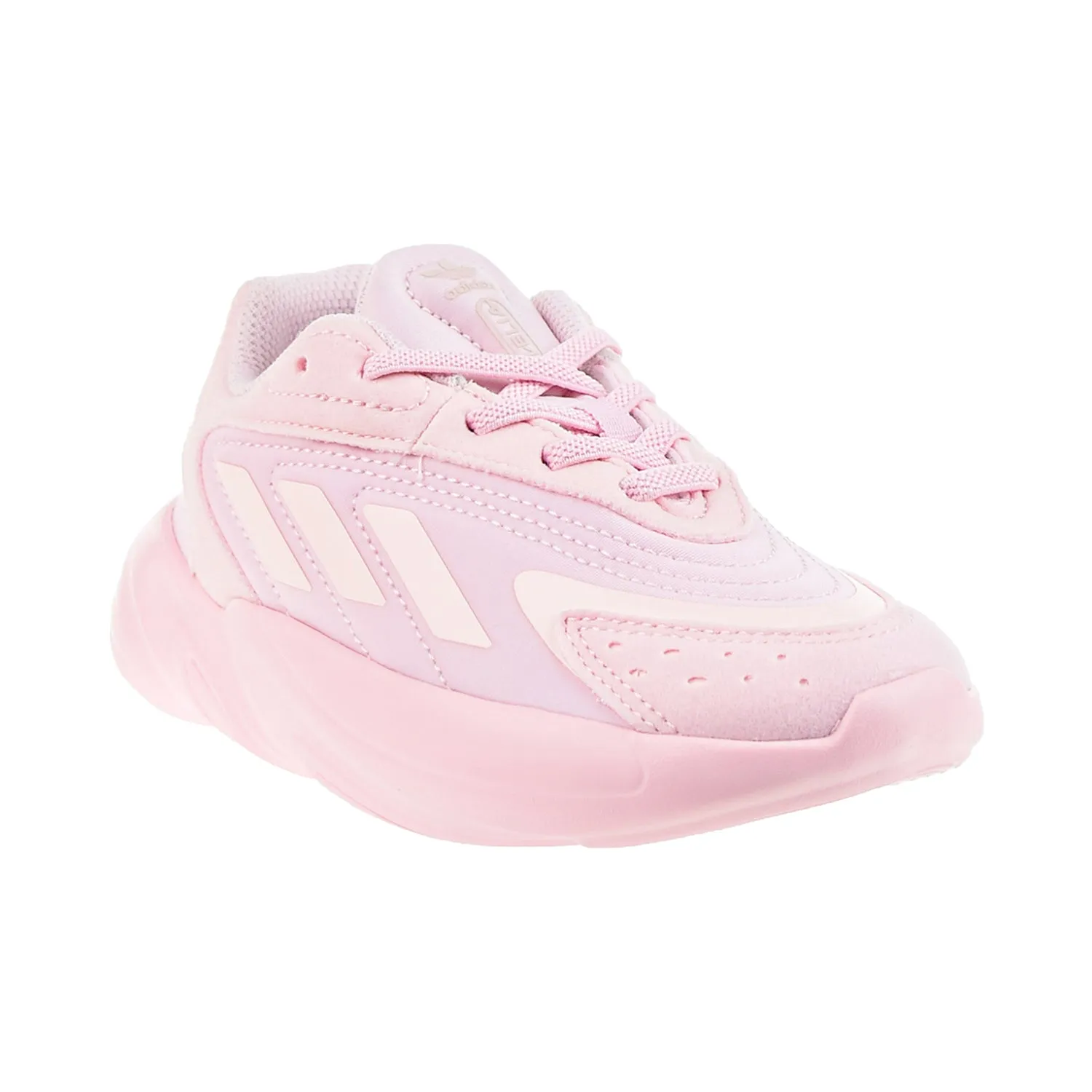 Adidas Shoes Campus Adidas Ozelia EL C Little Kids' Shoes Clear Pink/Core Black
