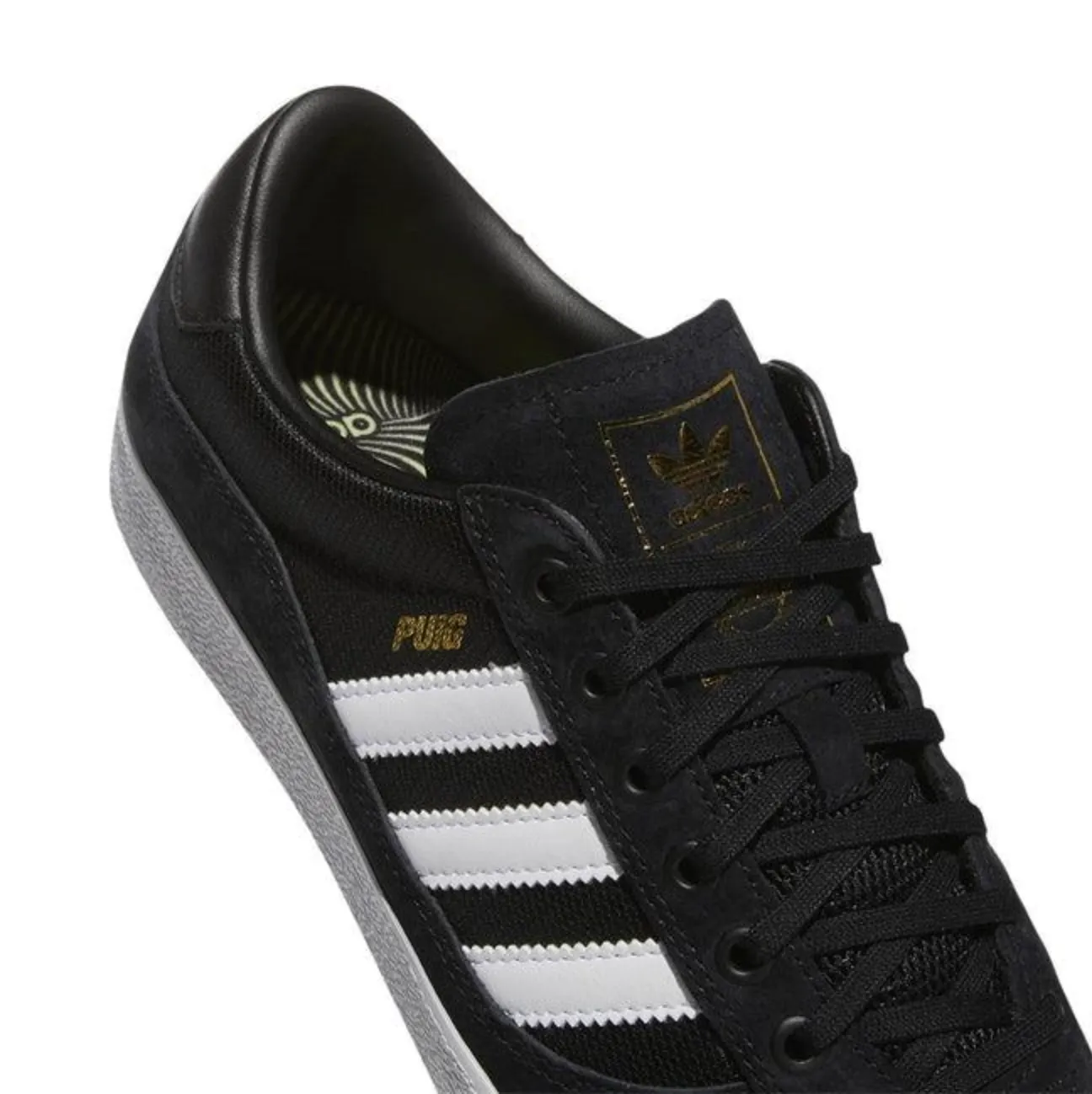 ADIDAS PUIG INDOOR BLACK / WHITE Adidas Adizero Shoes
