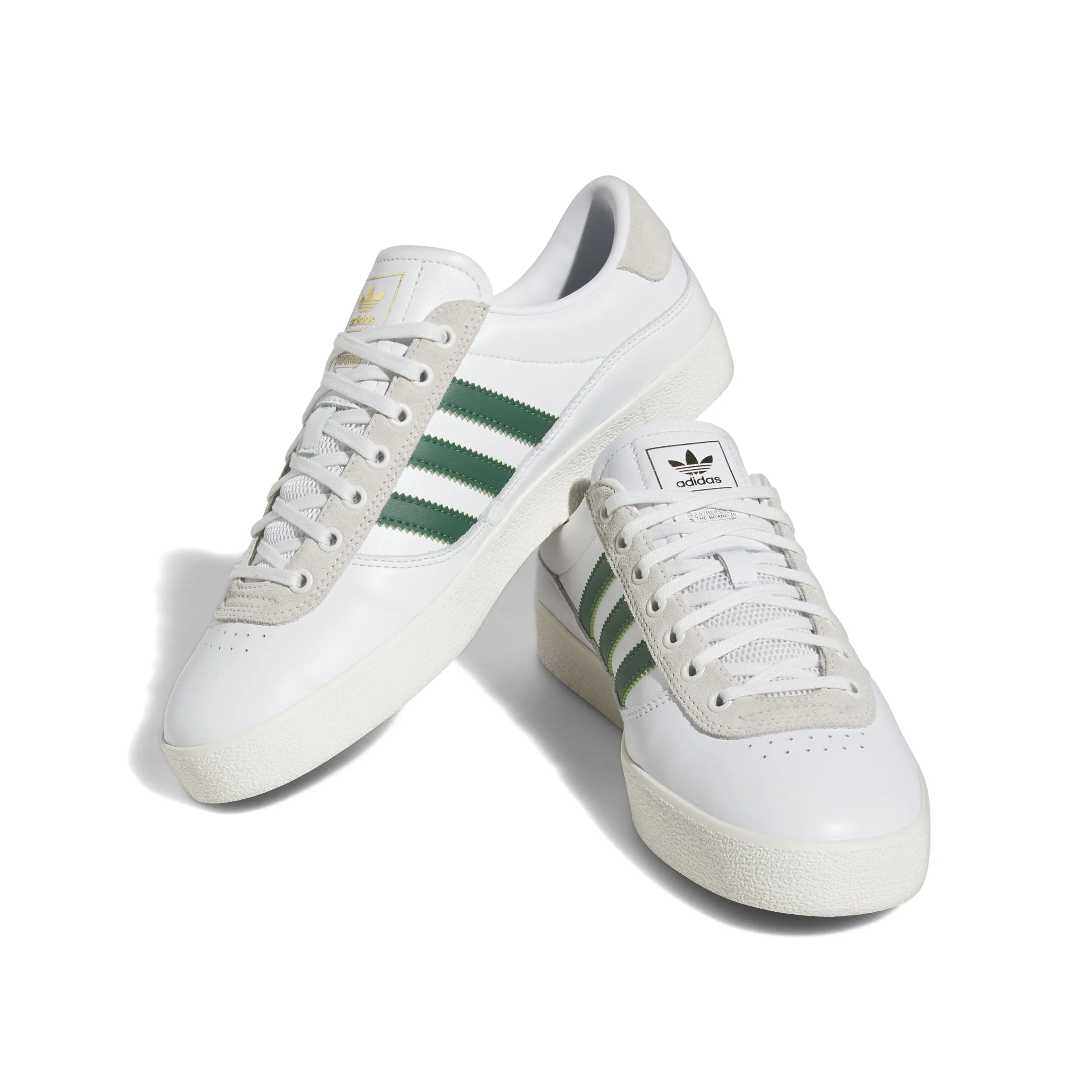 Adidas Cloudfoam Pure 2.0 Walking Shoes Adidas - Puig Indoor in Cloud White/Dark Green/Core White