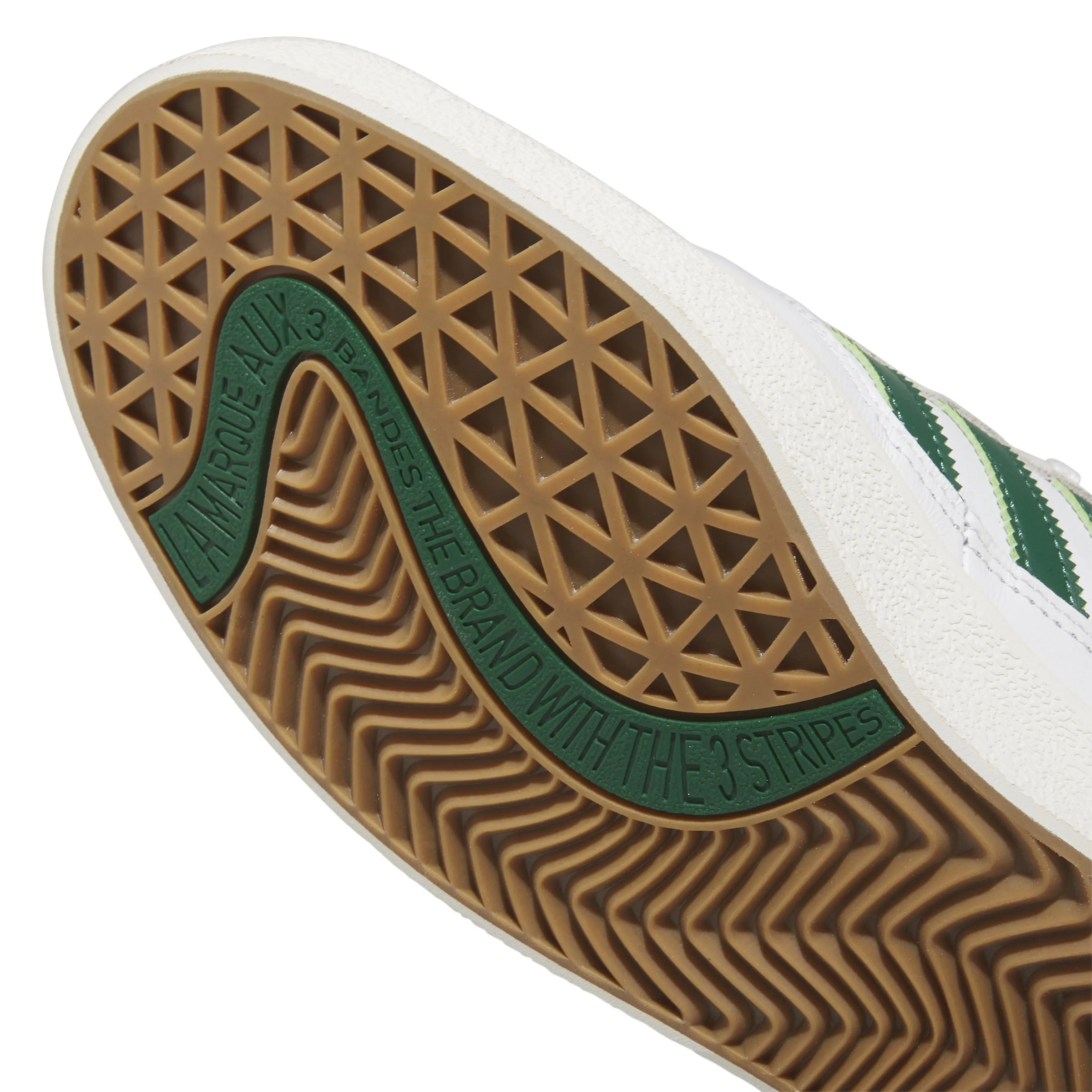 Adidas Mule Shoes Adidas - Puig Indoor in Cloud White/Dark Green/Core White