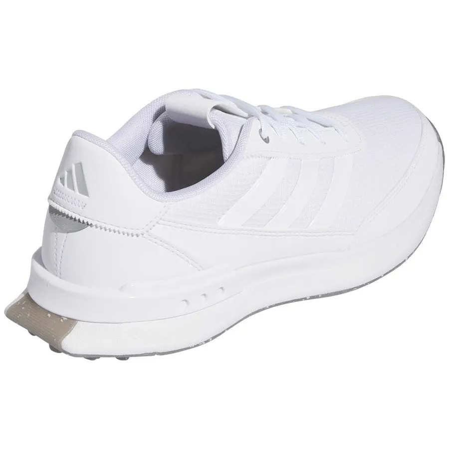 Adidas S2G 24 Ladies Spikeless Golf Shoes - White/Charcoal Adidas Auto Racing Shoes