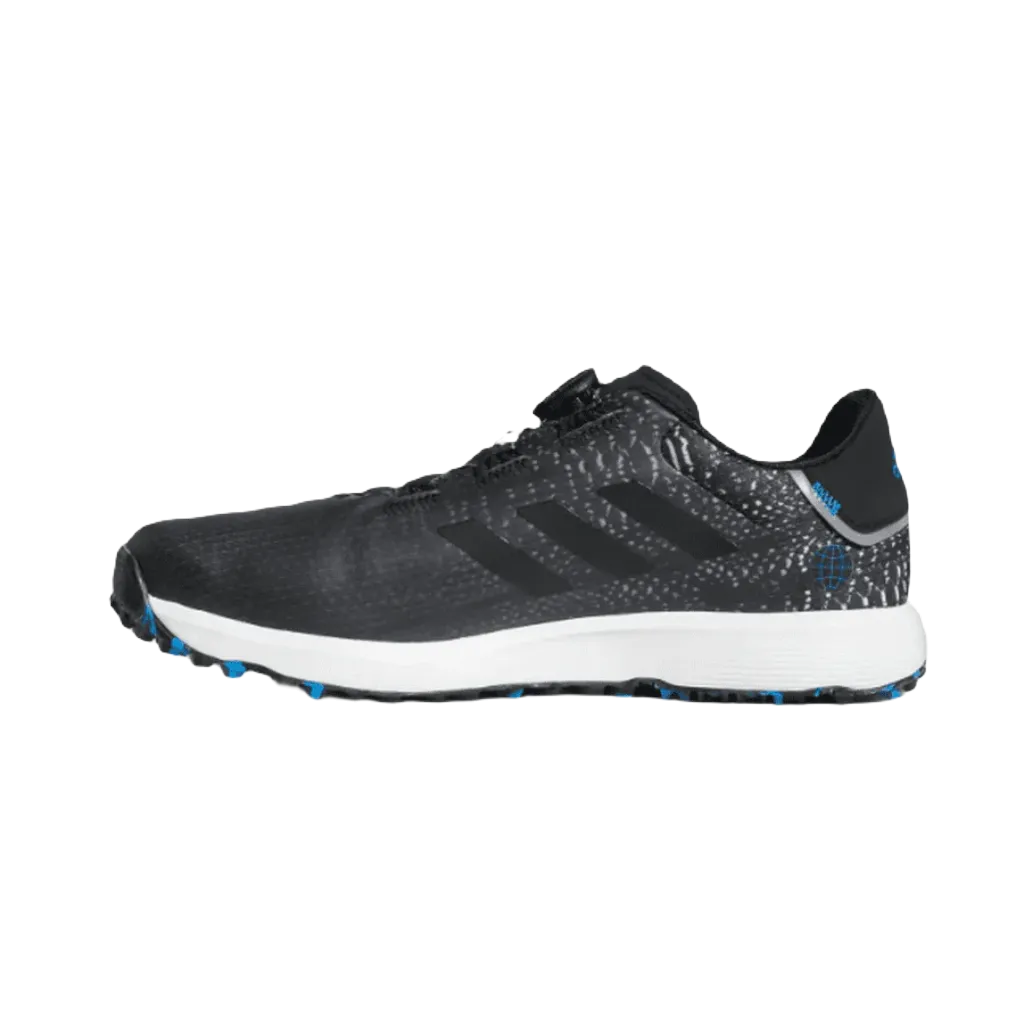 Adidas S2G BOA Wide Men's Spikeless Golf Shoes - Black Adidas Wiggins Shoes