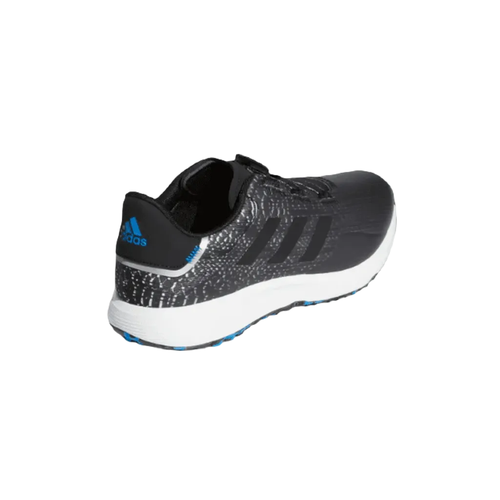 Adidas S2G BOA Wide Men's Spikeless Golf Shoes - Black Adidas Shoes Origin
