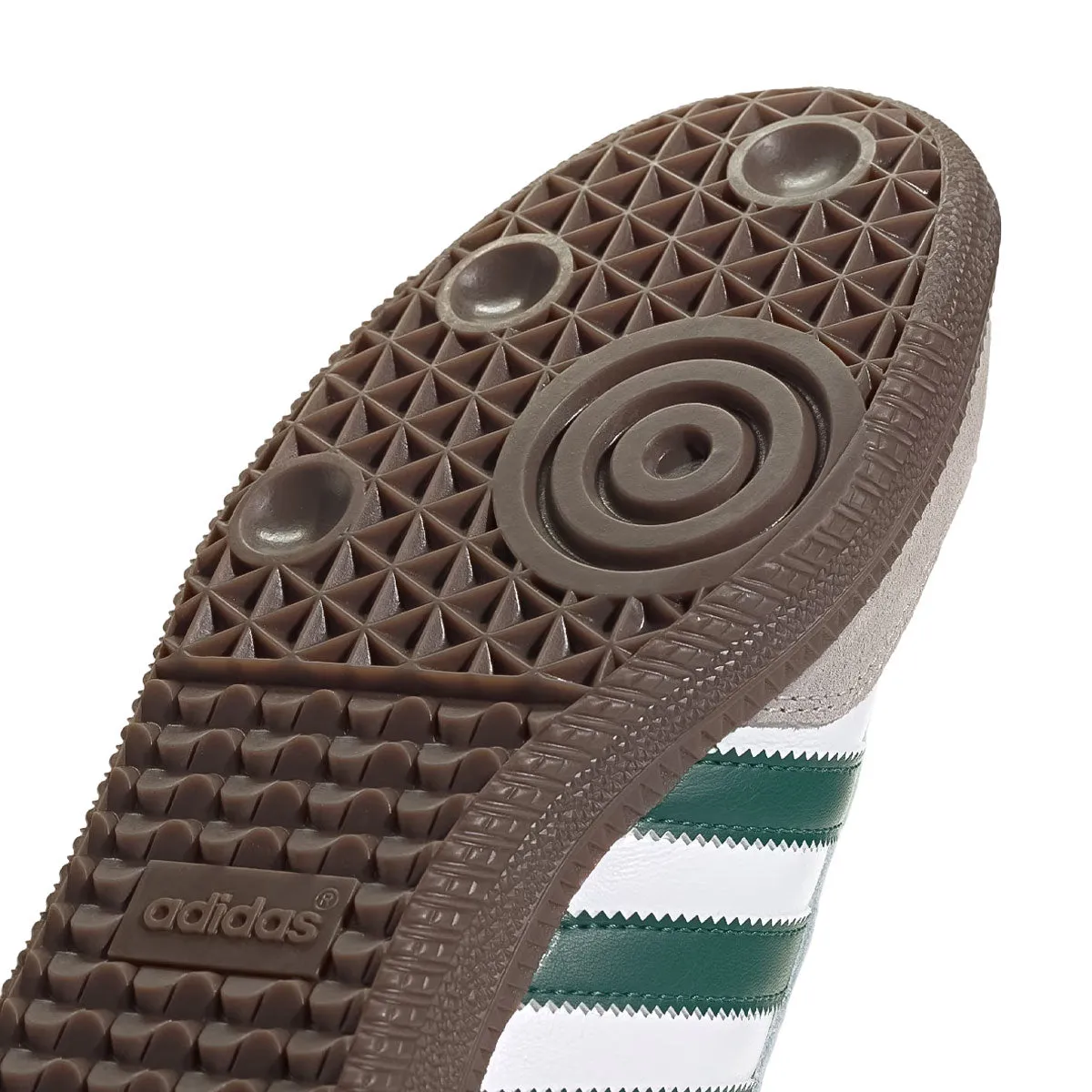 Streetwear Adidas Shoes adidas - SAMBA OG FTWR WHITE/COLLEGE GREEN JH8797