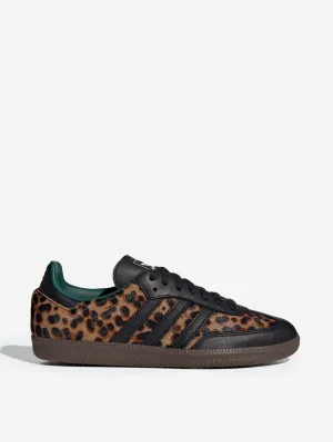 Adidas Neo Cloudfoam Shoes Adidas Samba OG W - Core Black/Collegiate Green/Cream White