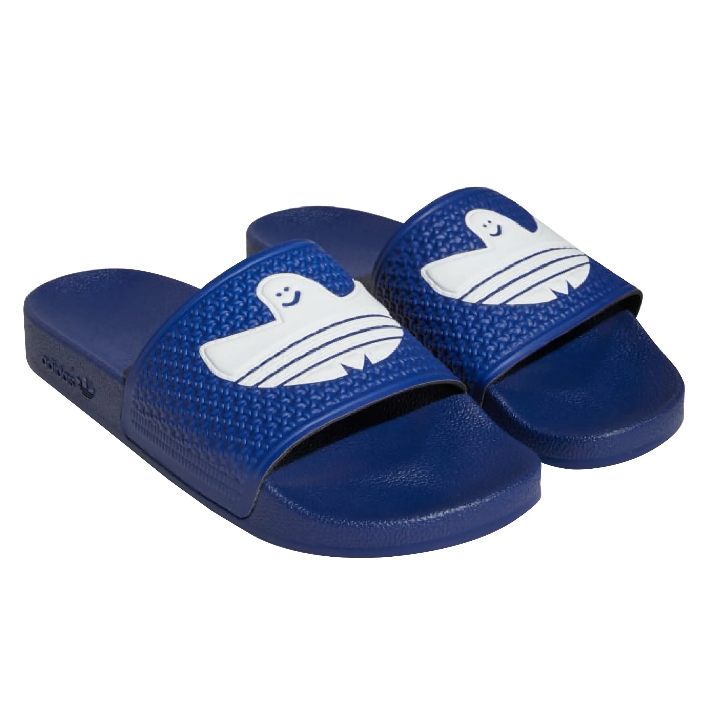 Adidas Grand Court Tennis Shoe ADIDAS SHMOOFOIL SLIDE VICTORY BLUE / WHITE